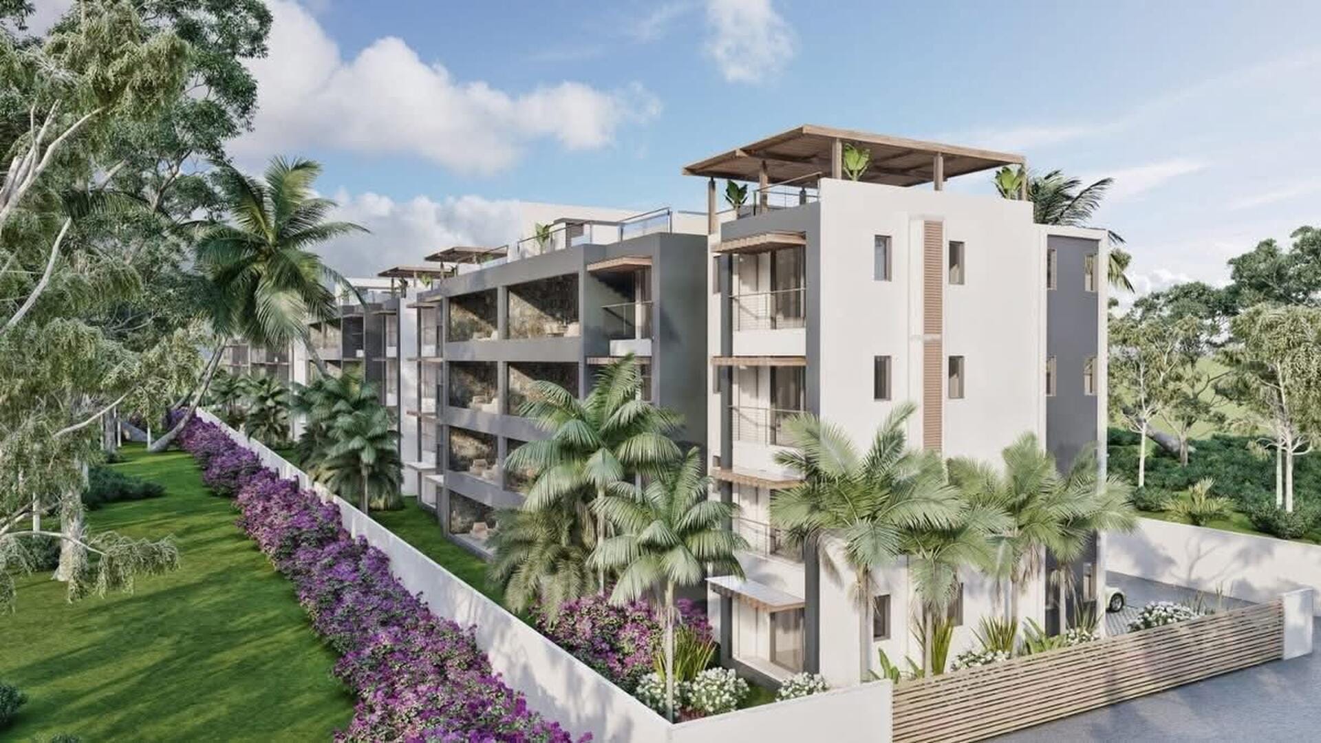 VENTE SUR PLAN – Appartement 3 chambres en suite au 2e étage – Grand Baie