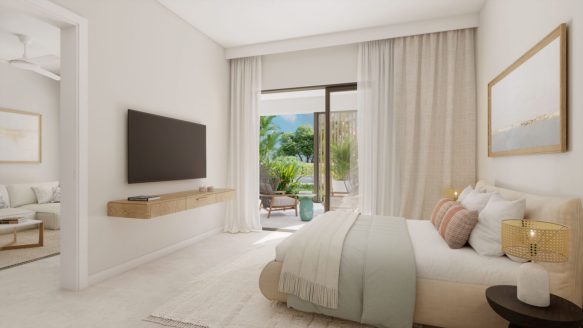 Appartement 2 chambres en rez-de-chaussée – Élégance et sérénité à Calodyne - Photo 2