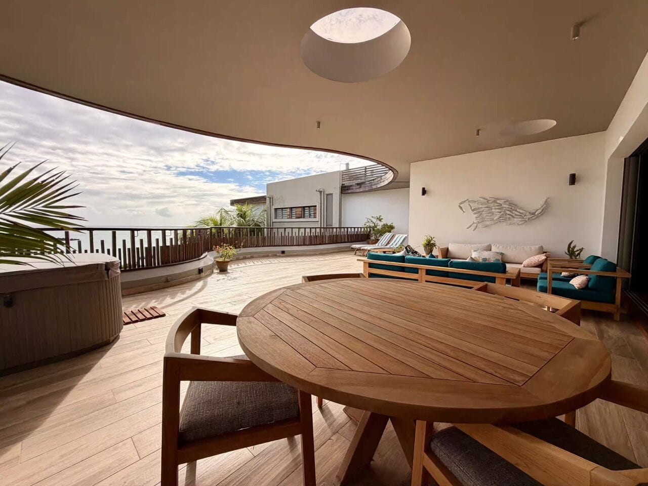 Penthouse d’exception avec vue panoramique sur le Coin de Mire – À louer à Cap Malheureux - Photo 4