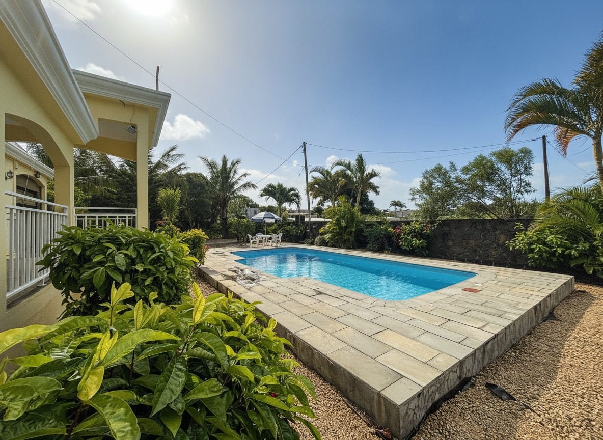 VILLA FAMILIALE 4 CHAMBRES AVEC PISCINE ET JARDIN – GRAND GAUBE - Photo 3