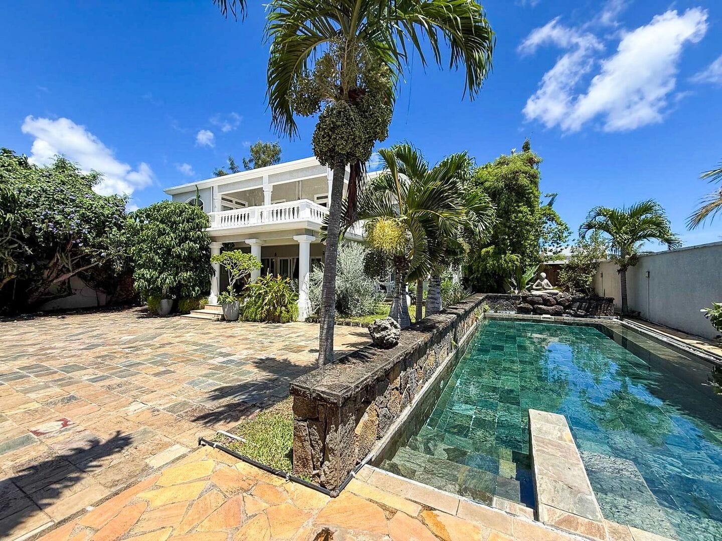 Villa coloniale de caractère avec piscine – Pointe aux Canonniers