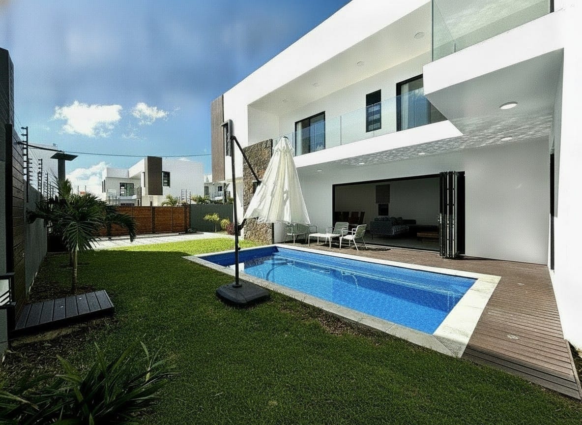 VILLA CONTEMPORAINE NEUVE 4 CHAMBRES AVEC PISCINE PRIVÉE ET ROOFTOP – PÉREYBÈRE - Photo 3