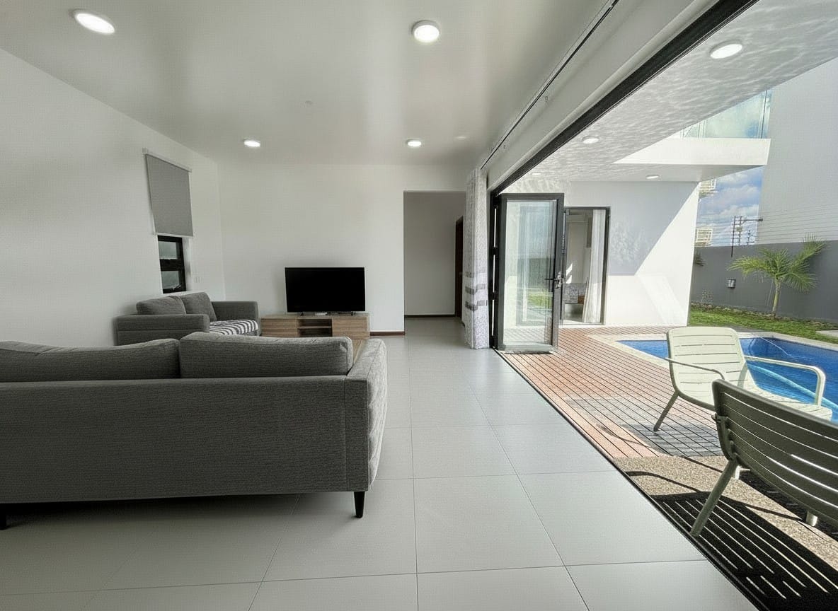 VILLA CONTEMPORAINE NEUVE 4 CHAMBRES AVEC PISCINE PRIVÉE ET ROOFTOP – PÉREYBÈRE - Photo 5