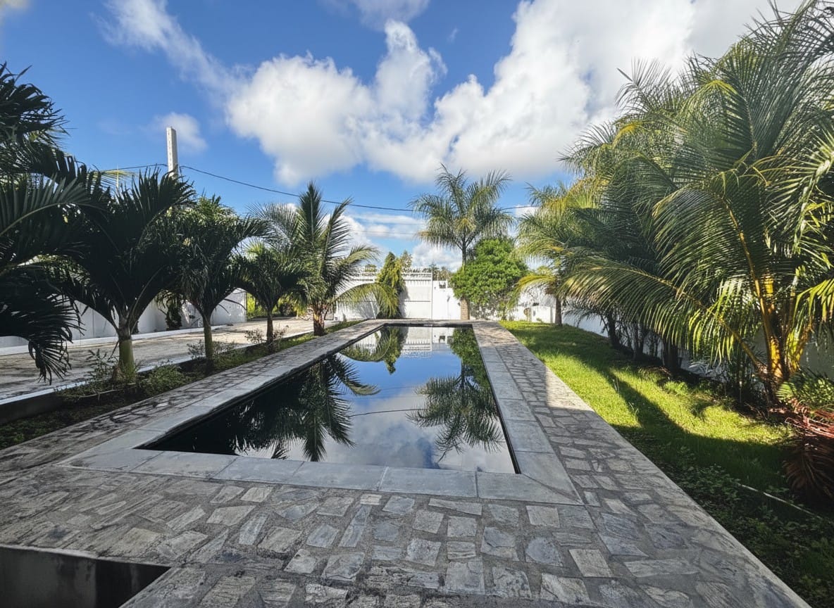 VILLA FAMILIALE AVEC PISCINE EN ARDOISE ET GARAGE MOTORISÉ – PÉREYBÈRE - Photo 4