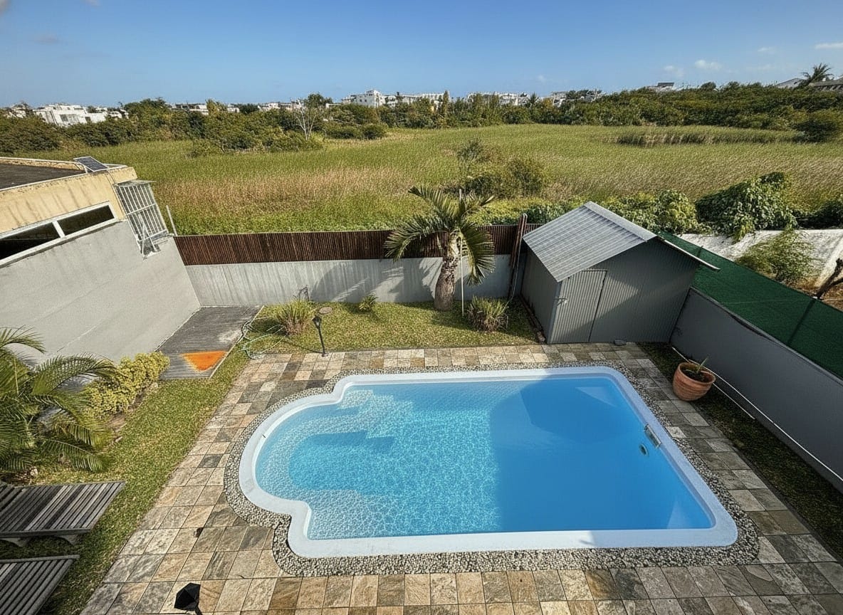 VILLA 3 CHAMBRES AVEC PISCINE, GARAGE ET BEAUX VOLUMES – PÉREYBÈRE - Photo 3