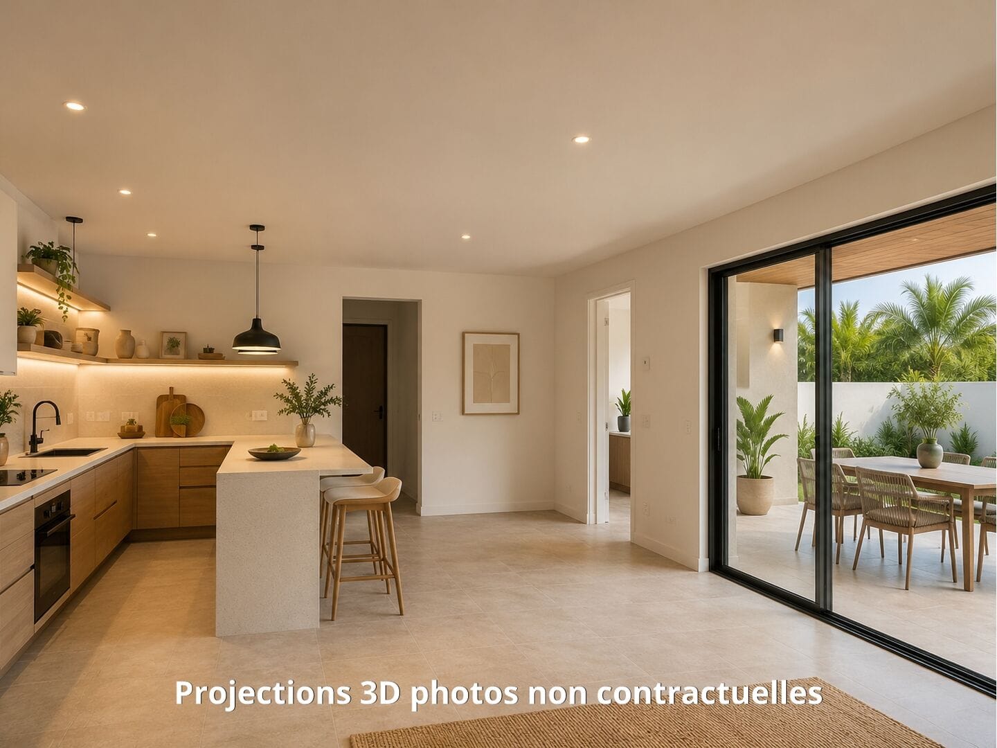 MARCHÉ LOCAL UNIQUEMENT – VILLA NEUVE 3 CHAMBRES EN SUITE AVEC PISCINE À GRAND GAUBE - Photo 5