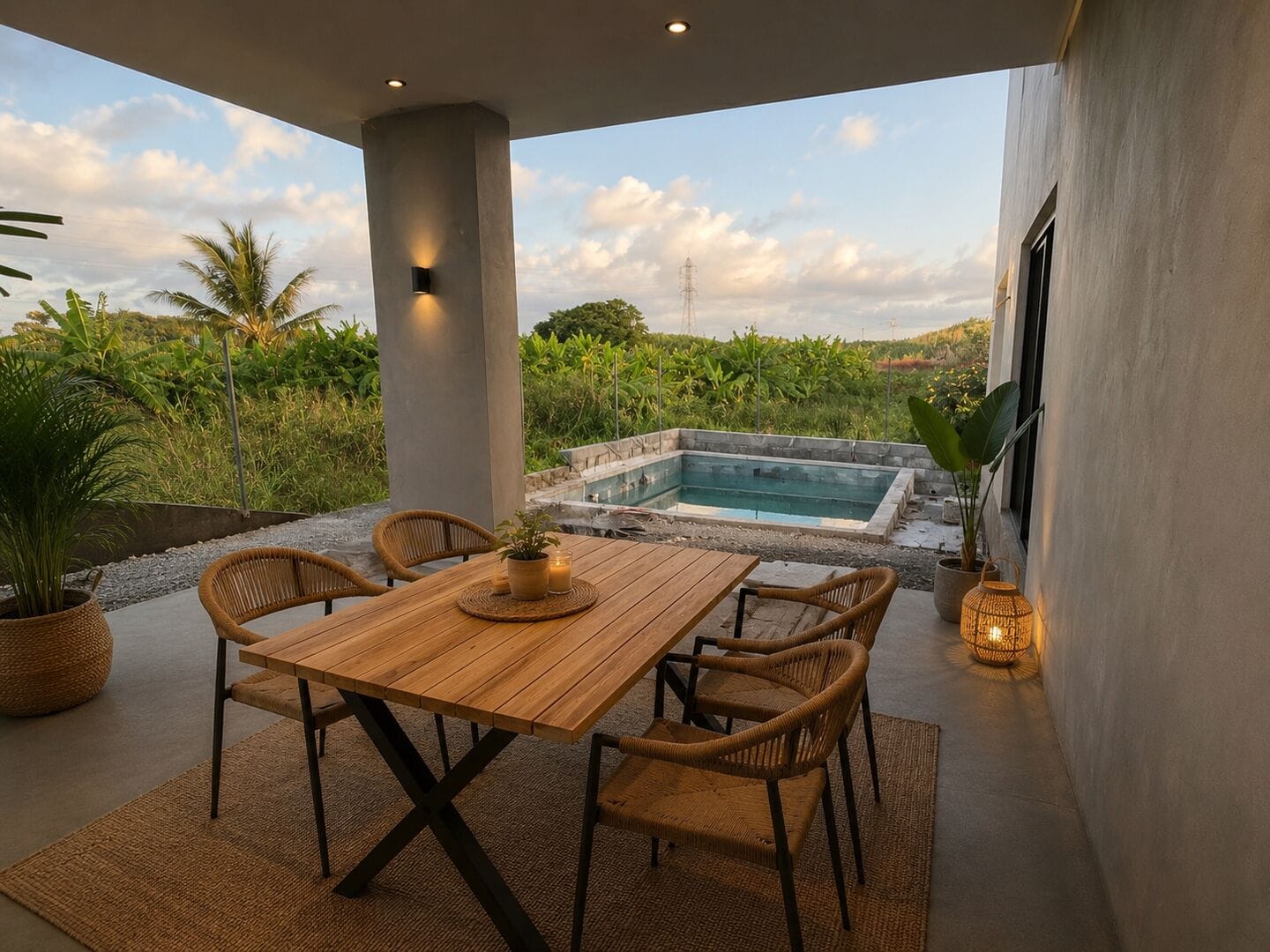 VILLA NEUVE 3 CHAMBRES AVEC PISCINE PRIVÉE ET SOUS-SOL AMÉNAGÉ – RIVIÈRE DU REMPART - Photo principale