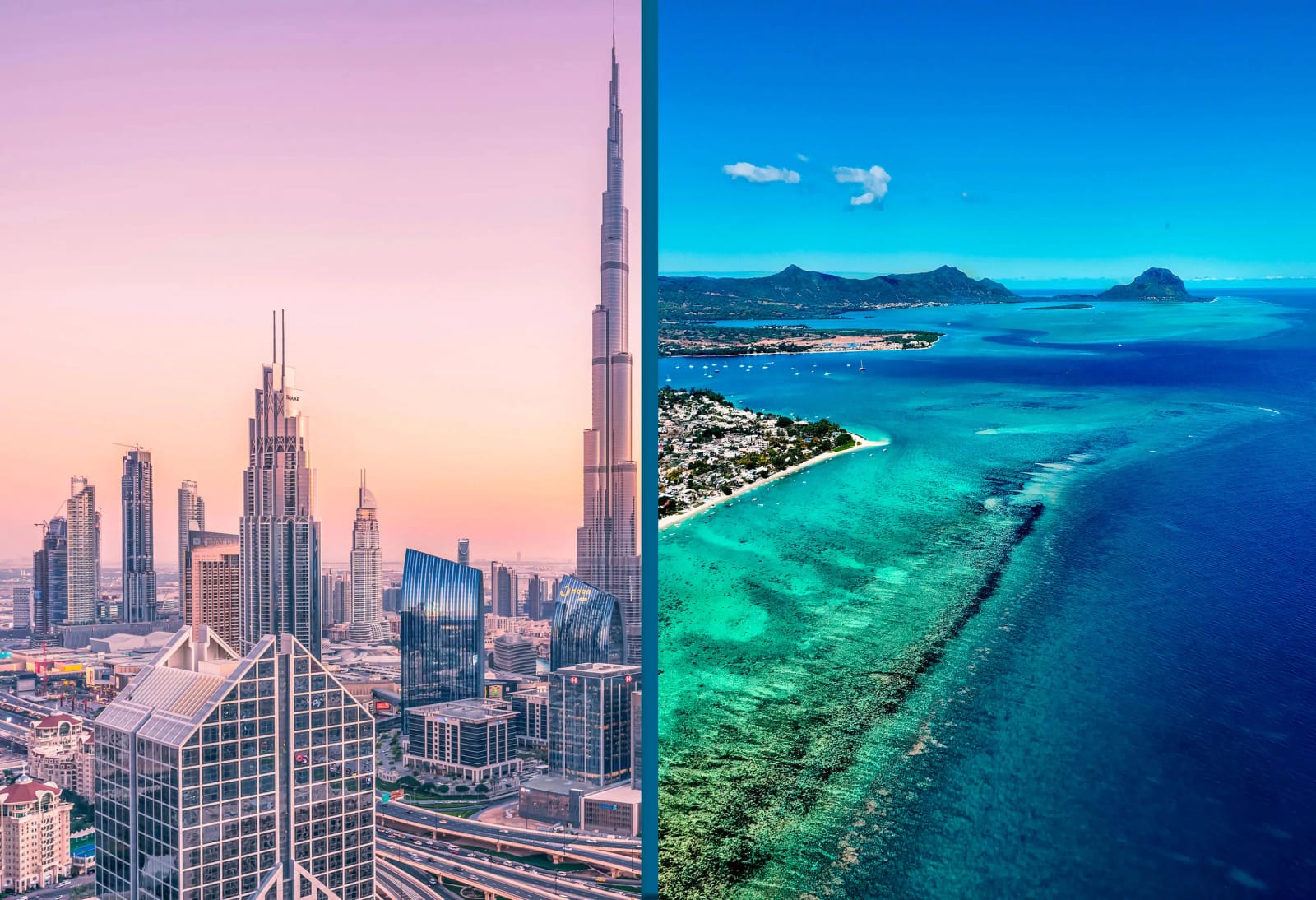 Dubaï VS Île Maurice : Quelle destination choisir pour s’expatrier ?