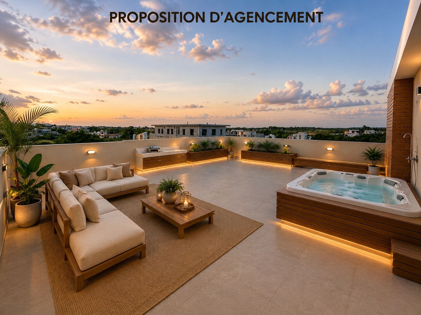 BRAND-NEW 3-BEDROOM PENTHOUSE WITH EN-SUITE BATHROOMS AND PRIVATE ROOFTOP – GRAND BAIE, CHEMIN VINGT PIEDS