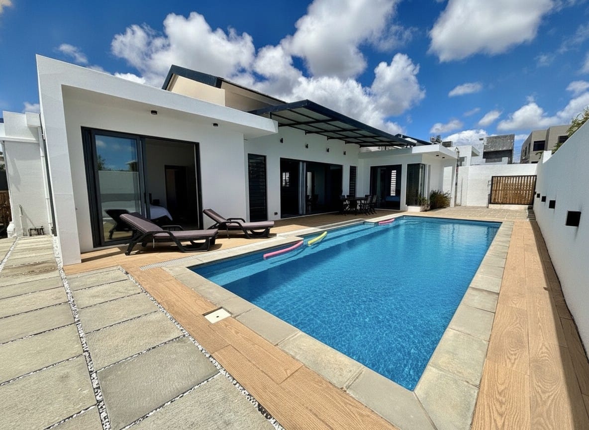 VILLA DE PLAIN-PIED 3 CHAMBRES, GRANDS VOLUMES ET PISCINE 12 M – PEREYBERE - Photo 2