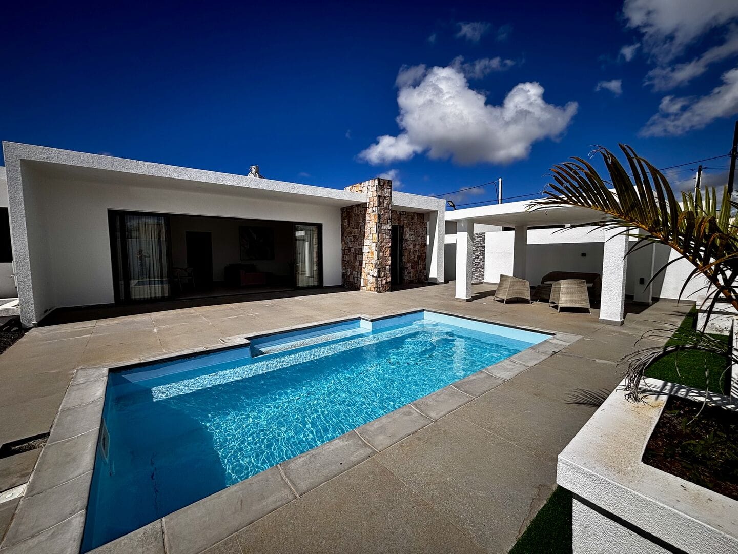 BRAND-NEW 3-BEDROOM VILLA WITH PRIVATE POOL & GAZEBO – SOTTISE ROAD, GRAND BAIE - Photo 1